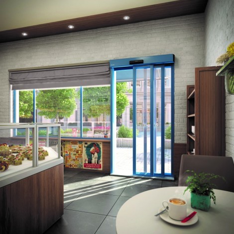 Automatismo per porta scorrevole telescopica SL520 Assa Abloy